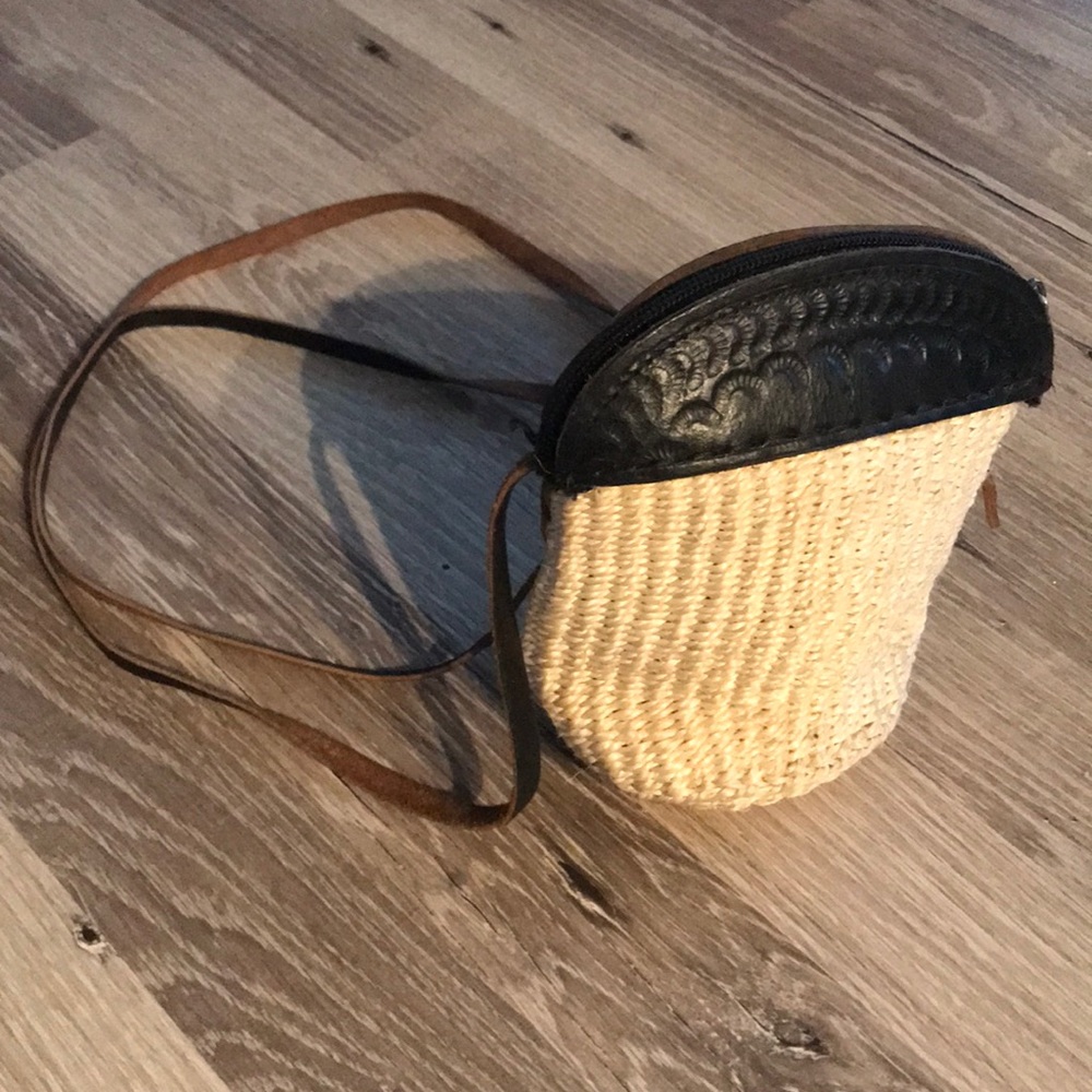 Handwoven African bag